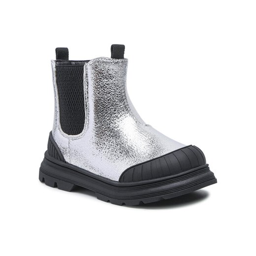 Nelli Blu Trzewiki AVO-521-007 Srebrny ze sklepu MODIVO w kategorii Buty zimowe dziecięce - zdjęcie 187797974