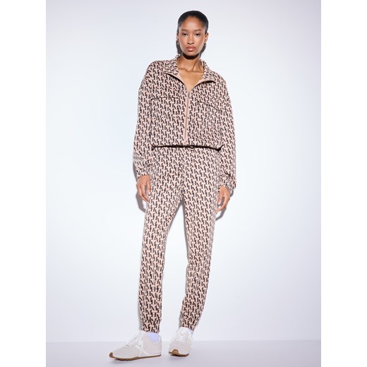 Mohito - Spodnie joggery - beżowy ze sklepu Mohito w kategorii Spodnie damskie - zdjęcie 187798433