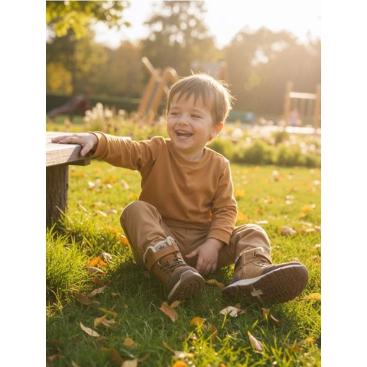 Sinsay - Botki z ociepleniem - żółty ze sklepu Sinsay w kategorii Buty zimowe dziecięce - zdjęcie 187799734