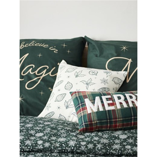 Sinsay - Poszewka na poduszkę w świąteczny wzór - Inny ze sklepu Sinsay w kategorii Poszewki na poduszki - zdjęcie 187799791