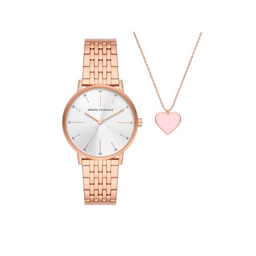 Armani Exchange Zegarek AX7145SET Złoty ze sklepu MODIVO w kategorii Zegarki - zdjęcie 187799911