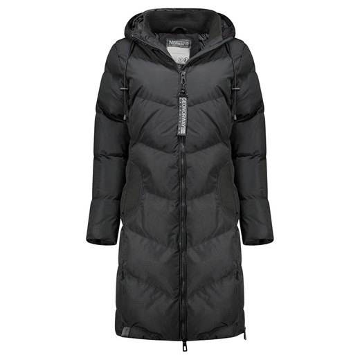Geographical Norway Płaszcz zimowy &quot;Bonus&quot; w kolorze czarnym Geographical Norway L promocja Limango Polska
