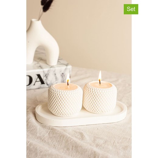 Lucky Bees Świece zapachowe (2 szt.) - 2x 50 g ze sklepu Limango Polska w kategorii Świece i dyfuzory - zdjęcie 187800721