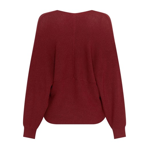 MOSS COPENHAGEN Sweter &quot;Zinelle&quot; w kolorze bordowym Moss Copenhagen XS/S okazyjna cena Limango Polska