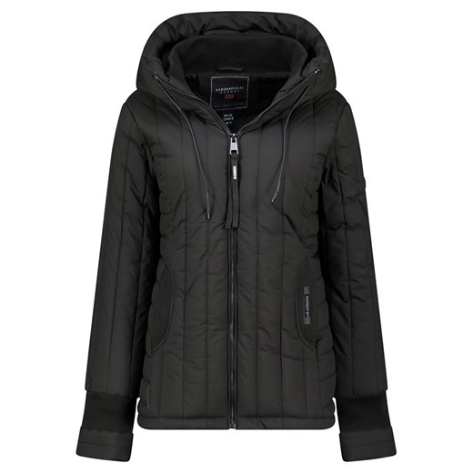 Geographical Norway Kurtka pikowana &quot;Bliss&quot; w kolorze czarnym ze sklepu Limango Polska w kategorii Kurtki damskie - zdjęcie 187800921
