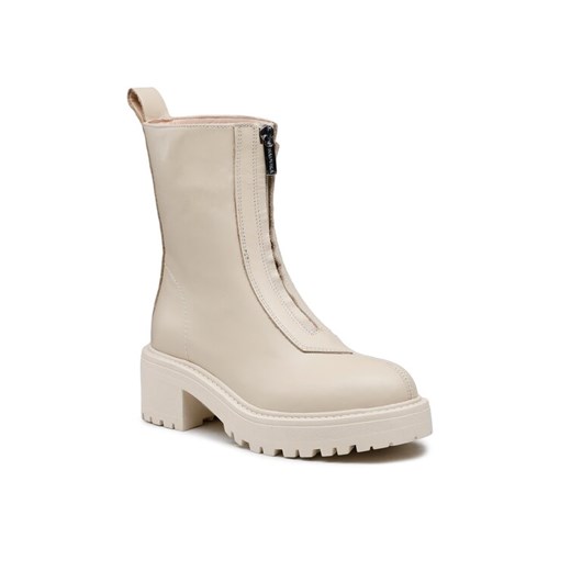 Badura Botki 7503 Beżowy ze sklepu MODIVO w kategorii Botki - zdjęcie 187801213