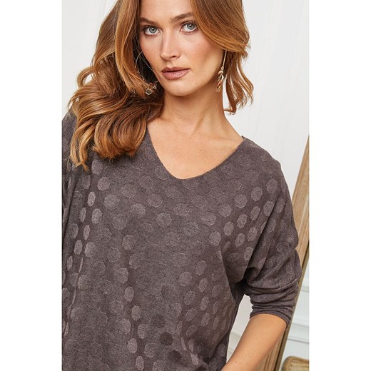 Joséfine Wełniany sweter &quot;Lolita&quot; w kolorze brązowym Joséfine M Limango Polska okazja