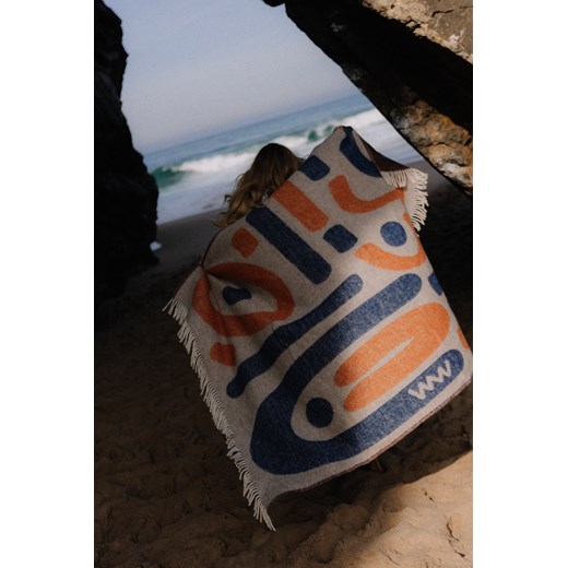 Surf Wool Blanket- Light Grey ze sklepu Surf Inc w kategorii Koce i pledy - zdjęcie 187802661