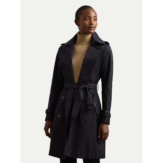 LAUREN RALPH LAUREN Trencz 297967122003 Granatowy Regular Fit ze sklepu MODIVO w kategorii Płaszcze damskie - zdjęcie 187803061