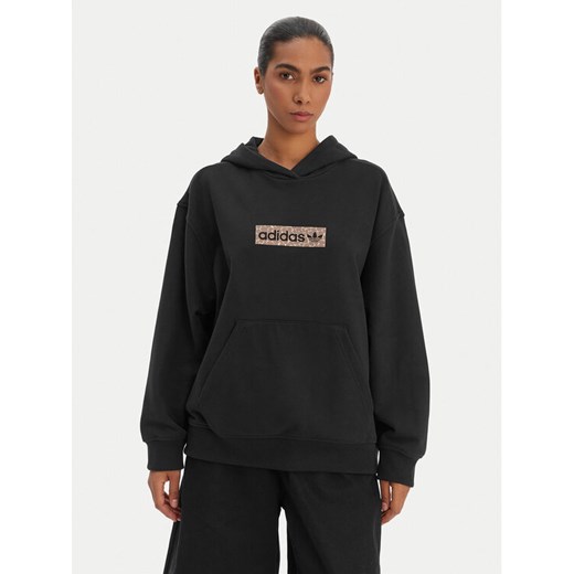 adidas Bluza KD2823 Czarny Oversize ze sklepu MODIVO w kategorii Bluzy damskie - zdjęcie 187803062