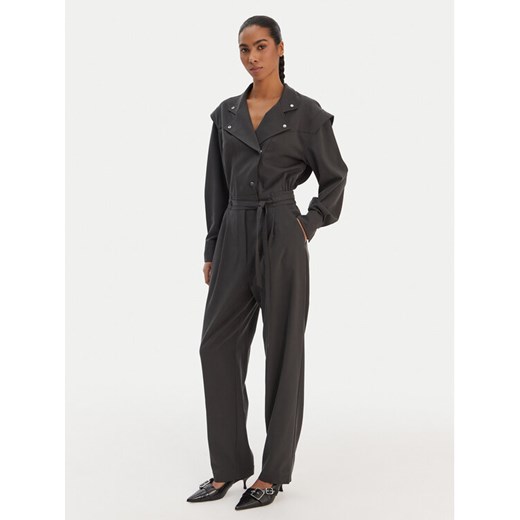 BOSS Kombinezon C_Darima 50552355 Szary Regular Fit ze sklepu MODIVO w kategorii Kombinezony damskie - zdjęcie 187803073