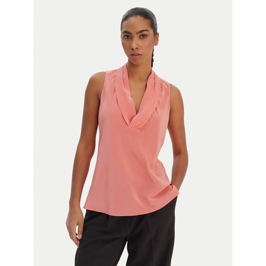 BOSS Bluzka Bolaru 50553717 Różowy Regular Fit ze sklepu MODIVO w kategorii Bluzki damskie - zdjęcie 187803093