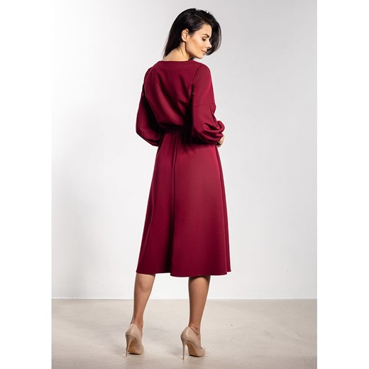 Awama Sukienka w kolorze bordowym S okazyjna cena Limango Polska