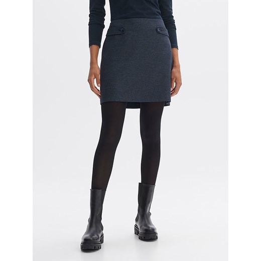 OPUS Spódnica w kolorze granatowym ze sklepu Limango Polska w kategorii Spódnice - zdjęcie 187804782