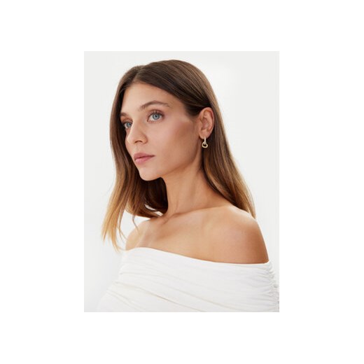 Kolczyki Guess JUBE05 465JW Złoty Guess OS eobuwie.pl