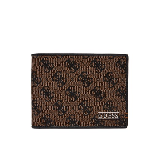 Guess Portfel SMBOLJ LEA20 Brązowy ze sklepu MODIVO w kategorii Portfele męskie - zdjęcie 187804863