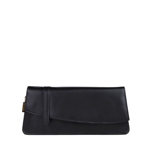 czarna torebka skórzana kopertówka Tess ze sklepu Słoń Torbalski w kategorii Kopertówki - zdjęcie 187805051