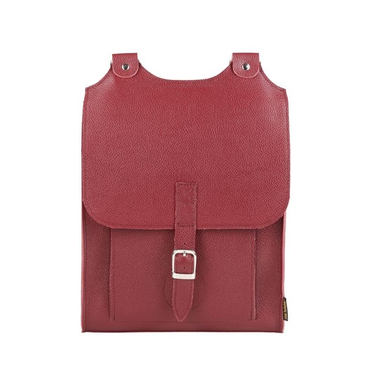 bordowy plecak skórzany Bookpack ze sklepu Słoń Torbalski w kategorii Plecaki - zdjęcie 187805053