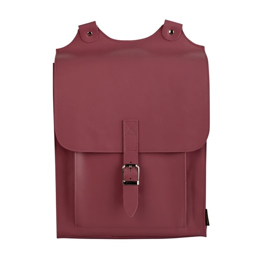 różowy plecak skórzany Karol ze sklepu Słoń Torbalski w kategorii Plecaki - zdjęcie 187805061