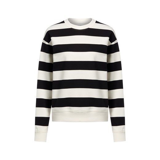 Marie Lund Bluza damska Kobiety Bawełna czarny w paski ze sklepu vangraaf w kategorii Bluzy damskie - zdjęcie 187805110
