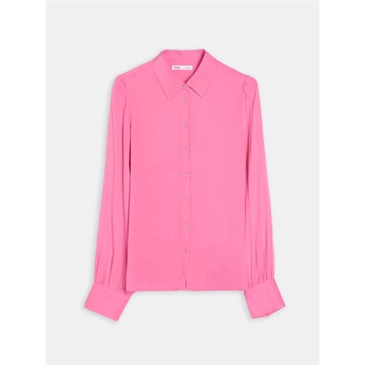 Sinsay - Koszula z wiskozy - różowy ze sklepu Sinsay w kategorii Koszule damskie - zdjęcie 187805762