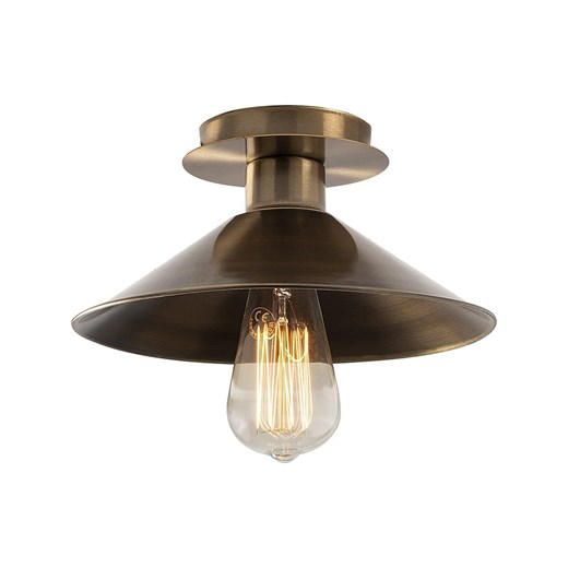 ABERTO DESIGN Lampa sufitowa &quot;Berceste&quot; w kolorze złotym - Ø 24 cm Aberto Design onesize wyprzedaż Limango Polska