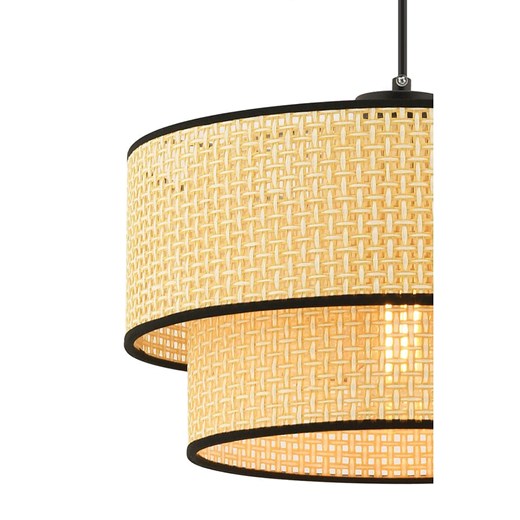 Opviq Lampa wisząca w kolorze kremowo-czarnym - wys. 65 x Ø 30 cm Opviq onesize wyprzedaż Limango Polska