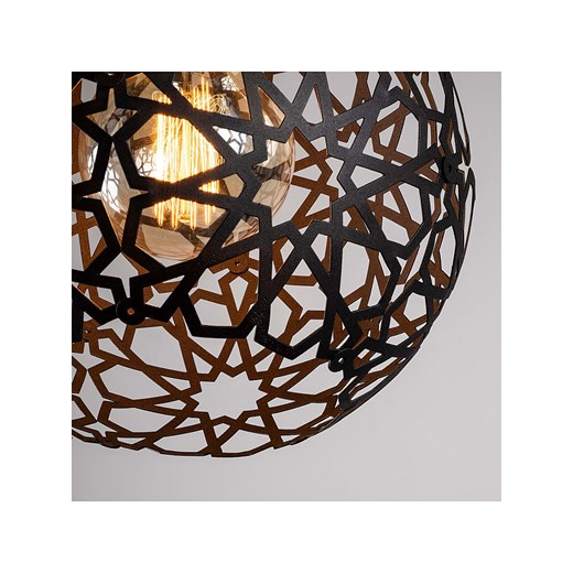ABERTO DESIGN Lampa wisząca w kolorze czarnym - wys. 119 x Ø 25 cm Aberto Design onesize Limango Polska okazyjna cena