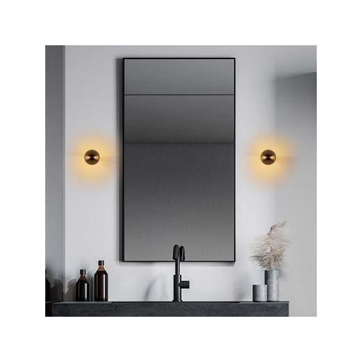 ABERTO DESIGN Lampa ścienna w kolorze złotym - Ø 12 cm Aberto Design onesize okazja Limango Polska