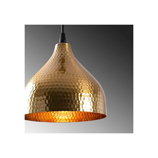 ABERTO DESIGN Lampa wisząca &quot;Tattoo&quot; w kolorze złotym - Ø 18 cm Aberto Design onesize promocja Limango Polska
