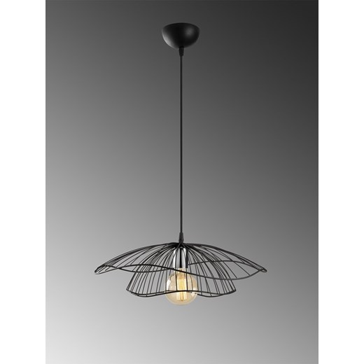 ABERTO DESIGN Lampa wisząca w kolorze czarnym - wys. 30 x Ø 50 cm Aberto Design onesize promocyjna cena Limango Polska