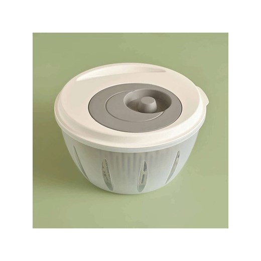 Violeta Home Wirówka w kolorze szarym do sałatek - wys. 14 x Ø 26 cm ze sklepu Limango Polska w kategorii Akcesoria kuchenne - zdjęcie 187808171