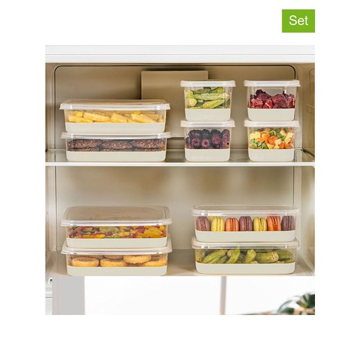 Violeta Home Pojemniki (10 szt.) w kolorze szarym ze sklepu Limango Polska w kategorii Pojemniki kuchenne - zdjęcie 187808212