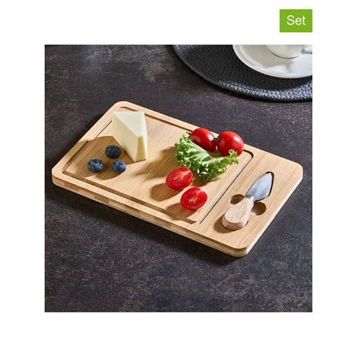 Violeta Home 2-częściowy zestaw w kolorze beżowym ze sklepu Limango Polska w kategorii Misy i tace dekoracyjne - zdjęcie 187808303