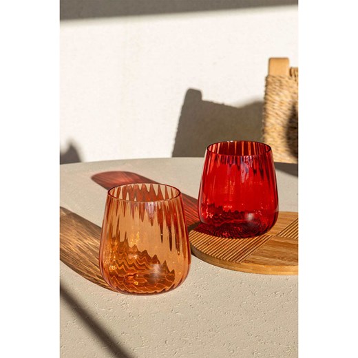 Violeta Home Szklanka w kolorze pomarańczowym - 450 ml ze sklepu Limango Polska w kategorii Naczynia - zdjęcie 187808620