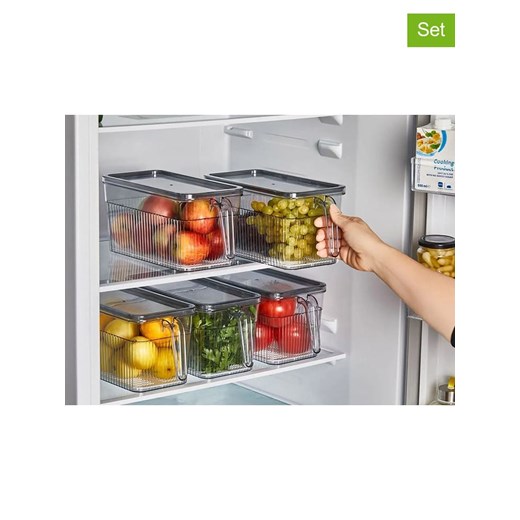 Violeta Home Organizery (6 szt.) do lodówki - 28 x 13 x 13 cm ze sklepu Limango Polska w kategorii Akcesoria i przechowywanie - zdjęcie 187808910