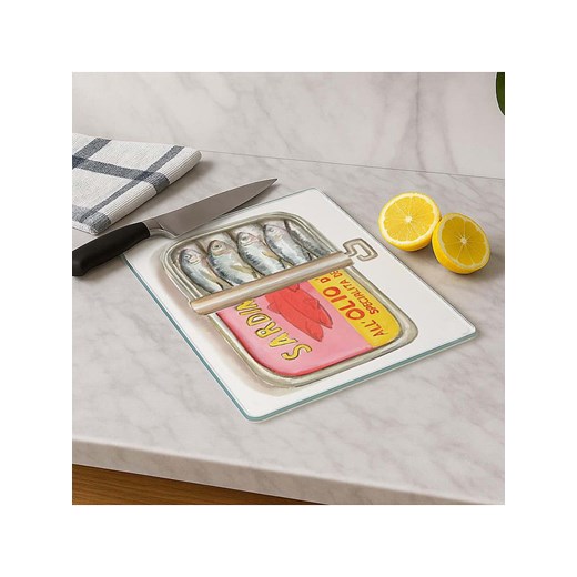 Violeta Home Deska w kolorze biało-jasnoróżowo-żółtym do krojenia - 30 x 20 cm ze sklepu Limango Polska w kategorii Deski - zdjęcie 187808952