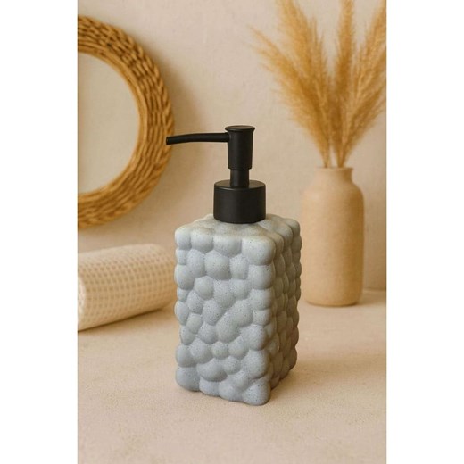 Violeta Home Dozownik mydła w kolorze jasnoszarym - wys. 17 cm ze sklepu Limango Polska w kategorii Dozowniki do mydła - zdjęcie 187809071