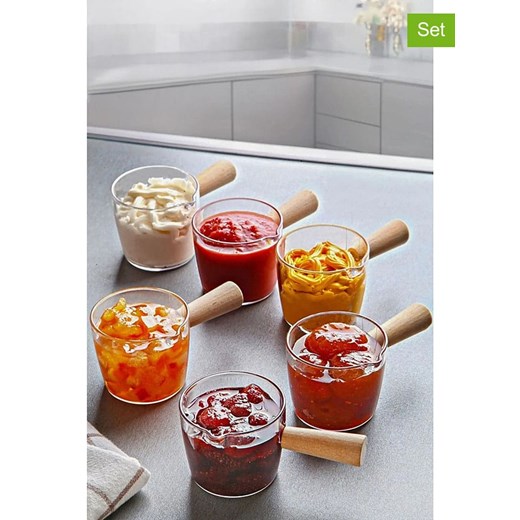 Violeta Home Miski (6 szt.) w kolorze jasnobrązowym do serwowania - 82 ml ze sklepu Limango Polska w kategorii Misy i tace dekoracyjne - zdjęcie 187809082