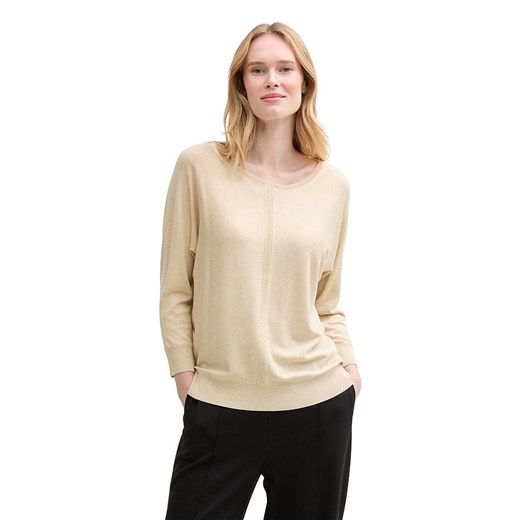 Tom Tailor Sweter w kolorze beżowym ze sklepu Limango Polska w kategorii Swetry damskie - zdjęcie 187810144