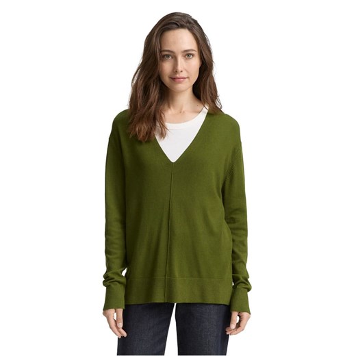 Tom Tailor Sweter w kolorze zielonym Tom Tailor 3XL Limango Polska wyprzedaż