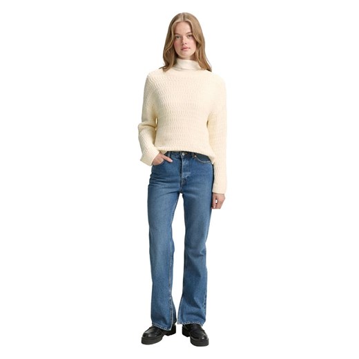 TOM TAILOR Denim Sweter w kolorze kremowym ze sklepu Limango Polska w kategorii Swetry damskie - zdjęcie 187810260