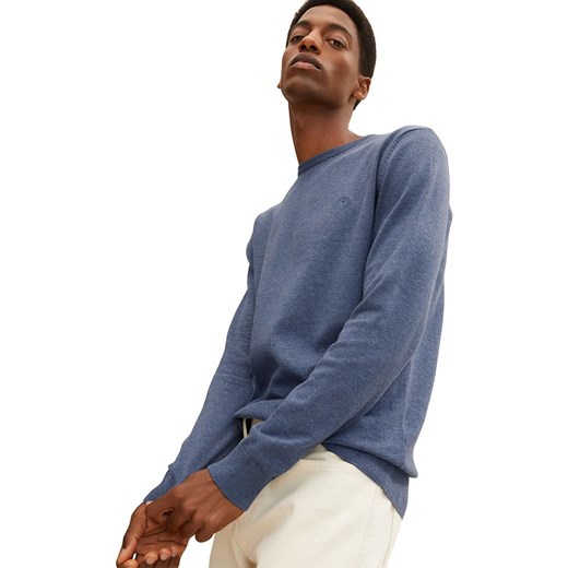 Tom Tailor Sweter w kolorze szaroniebieskim ze sklepu Limango Polska w kategorii Swetry męskie - zdjęcie 187810281