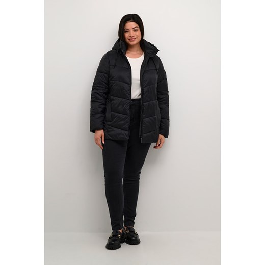 KAFFE curve Kurtka zimowa w kolorze czarnym ze sklepu Limango Polska w kategorii Kurtki damskie - zdjęcie 187810880