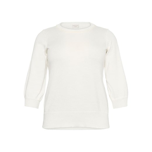 KAFFE curve Sweter w kolorze kremowym ze sklepu Limango Polska w kategorii Swetry damskie - zdjęcie 187811163