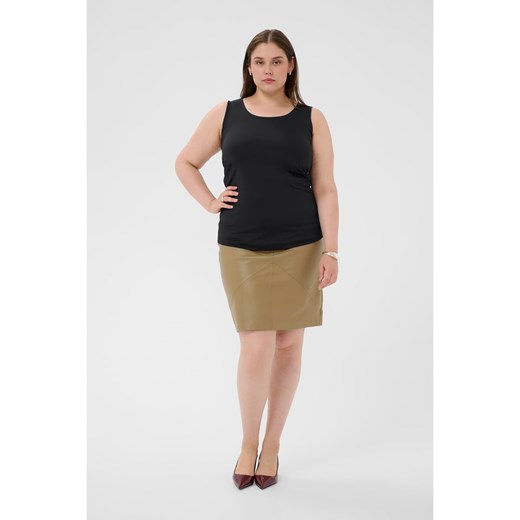 KAFFE curve Top w kolorze czarnym ze sklepu Limango Polska w kategorii Bluzki damskie - zdjęcie 187811213