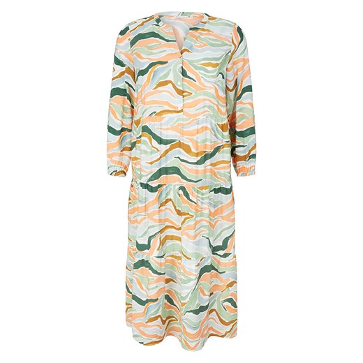 Tom Tailor Sukienka w kolorze zielono-pomarańczowym ze sklepu Limango Polska w kategorii Sukienki - zdjęcie 187812754
