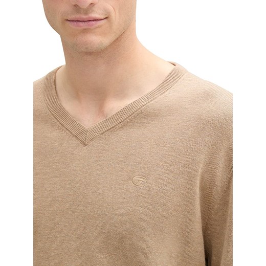 Tom Tailor Sweter w kolorze beżowym Tom Tailor XXL Limango Polska okazja