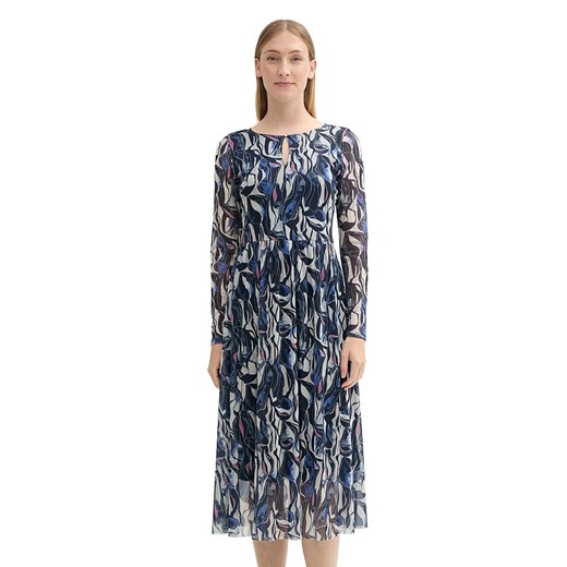 Tom Tailor Sukienka w kolorze granatowym ze sklepu Limango Polska w kategorii Sukienki - zdjęcie 187813053