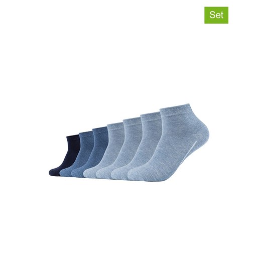 camano Skarpety (7 par) w kolorze niebieskim ze sklepu Limango Polska w kategorii Skarpetki męskie - zdjęcie 187813644